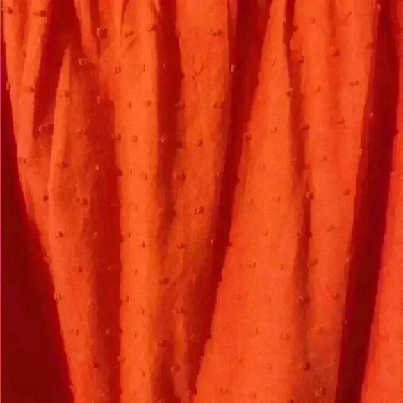 H&M | US 6 | Burnt Orange Off Shoulder Bohemian Dress, Knee Length - Picture 8 of 8